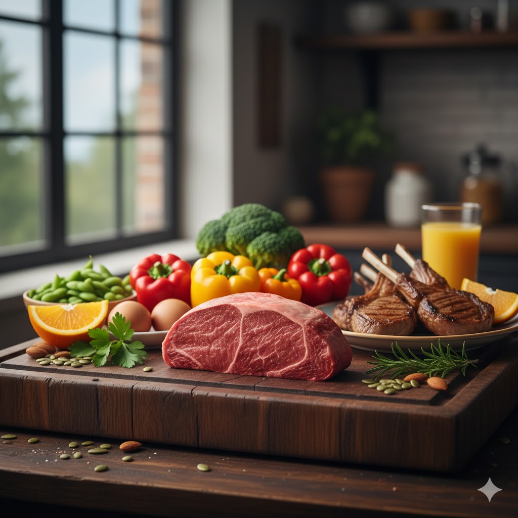 Protein & Vitamins in Zabiha Meat